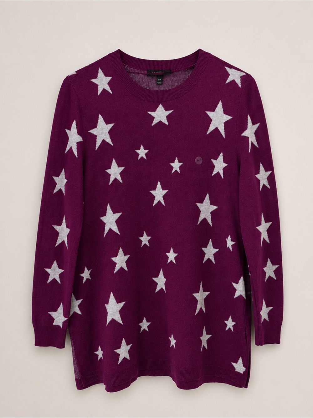 Lane Bryant Star Graphic Tunic Sweater new with tag